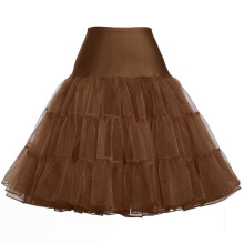 Grace Karin Frauen A-line Kurze Retro Kleid Vintage Crinoline Rockabilly Underskirt Petticoat CL008922-18